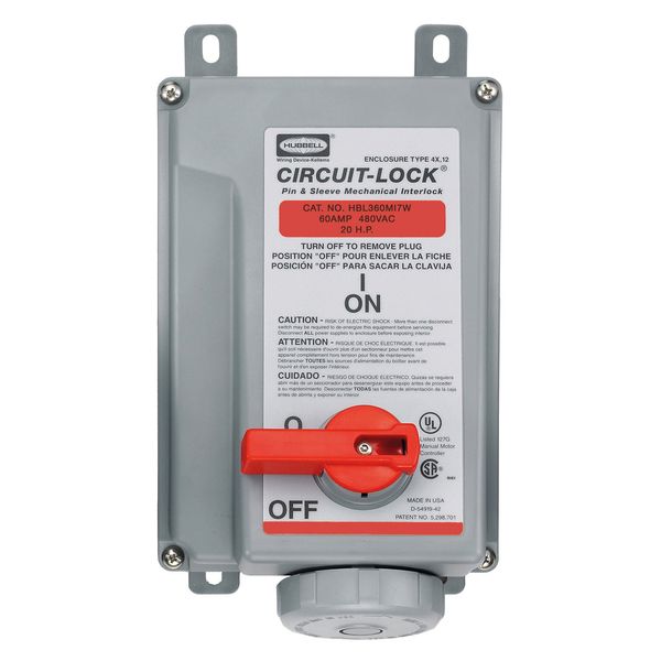 Hubbell HBL360MI7W Control Product Image