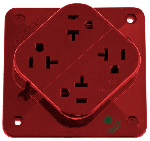Hubbell HBL420HR Receptacle Product Image