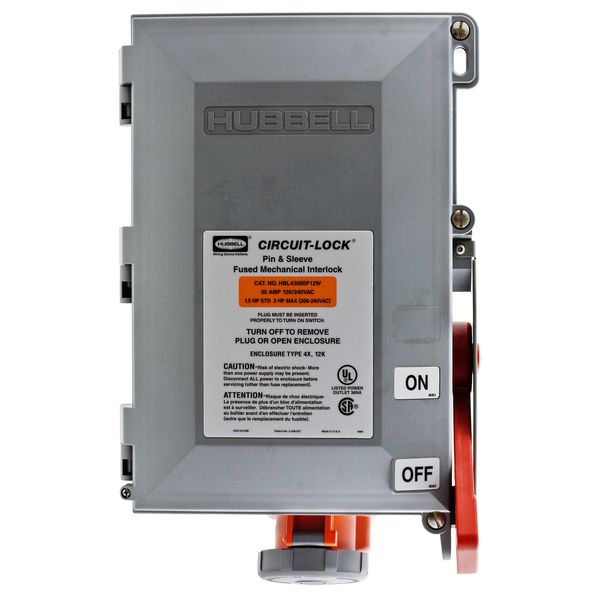 Hubbell HBL430MIF12W  Control Product Image