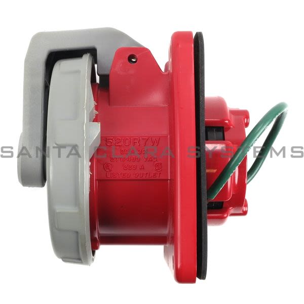 Hubbell HBL520R7W  Pin and Sleeve Receptacle Connector Product Image