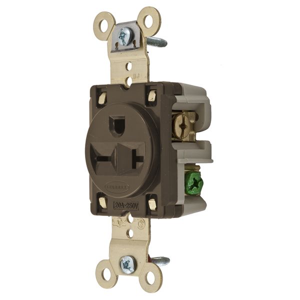 Hubbell HBL5461 Single Receptacle Product Image
