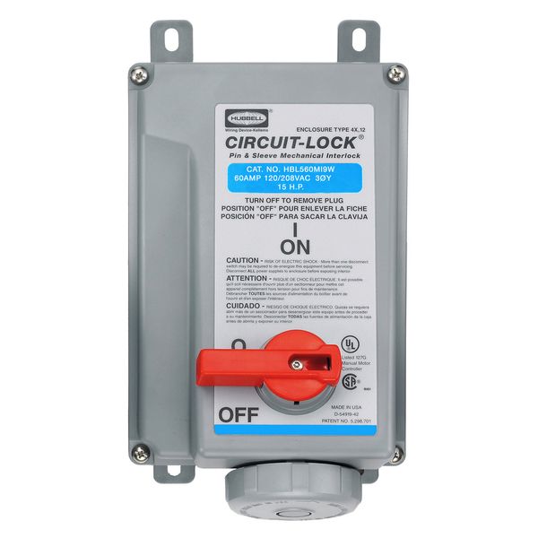 Hubbell HBL560MI9W Control Product Image