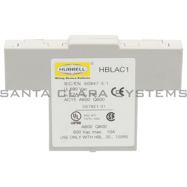 Hubbell HBLAC1  Auxiliary Contact Product Image