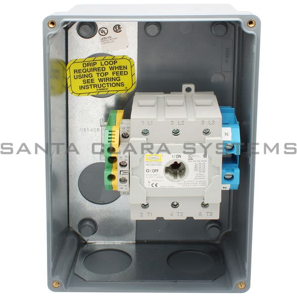Hubbell HBLDS10AC Enclosed Disconnect Switch Product Image