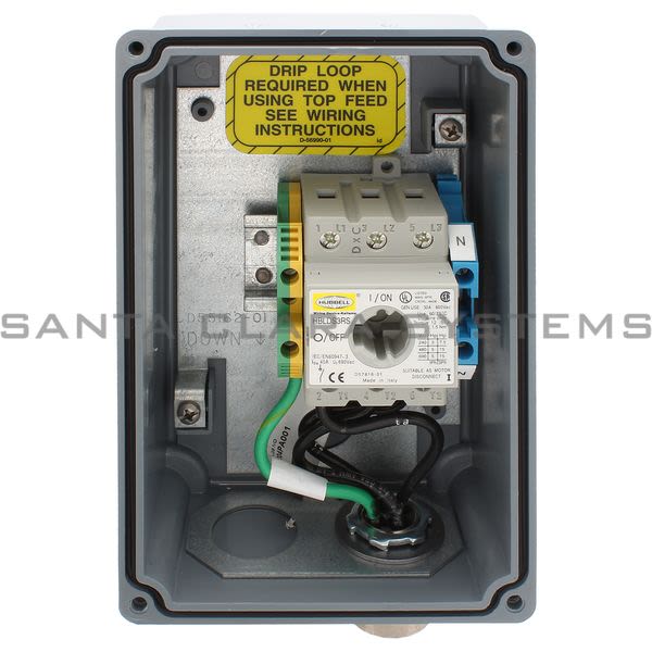 Hubbell HBLDS3MQR Disconnect Switch | MotorQuick Product Image