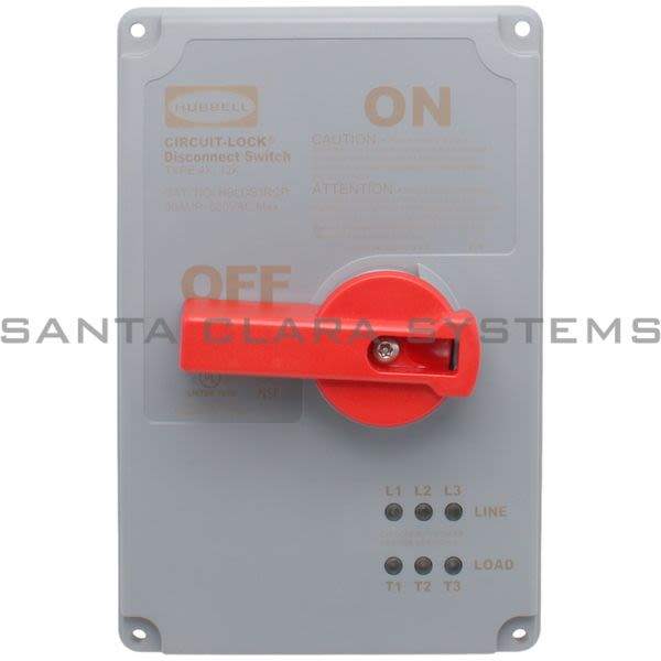 Hubbell HBLDS3RCP Replacement Cover Assembly Product Image