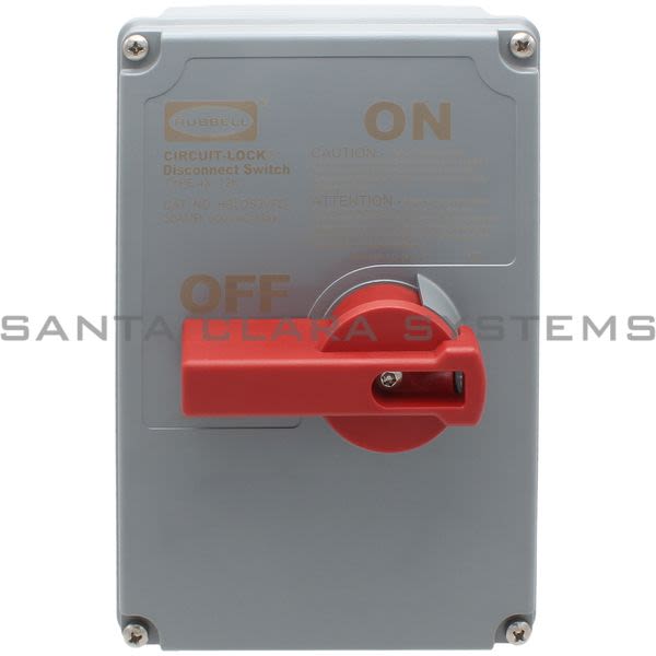 Hubbell HBLDS3VFD Disconnect Switch | CIRCUIT-LOCK Product Image