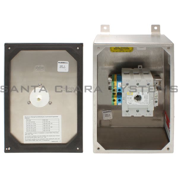 Hubbell HBLDS6SSAC Disconnect Switch Product Image