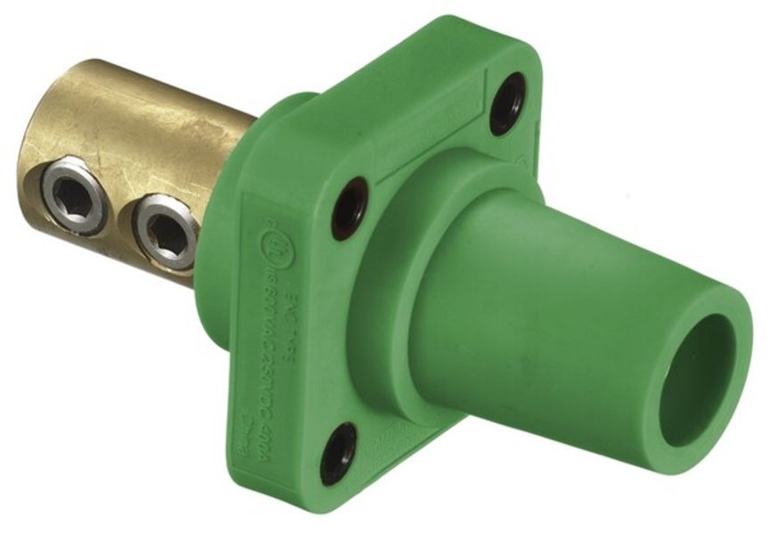 Hubbell HBLFRGN Single Pole Female Receptacle Product Image