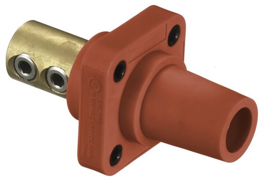 Hubbell HBLFRR Single Pole Female Receptacle Product Image