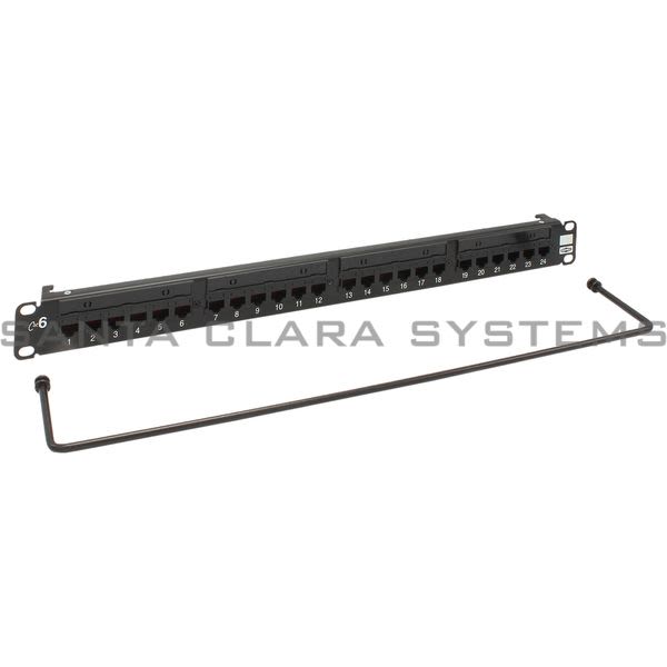 Hubbell HP624 Patch Panel, Cat 6A, 24 Port Product Image