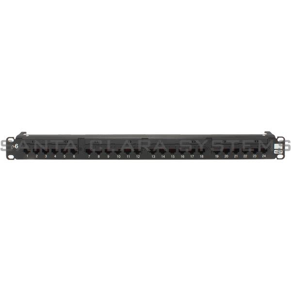 Hubbell HP624 Patch Panel, Cat 6A, 24 Port Product Image