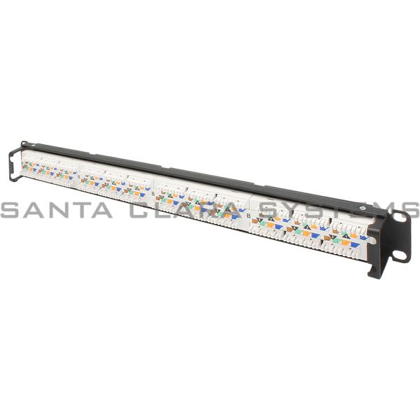 Hubbell HP624 Patch Panel, Cat 6A, 24 Port Product Image