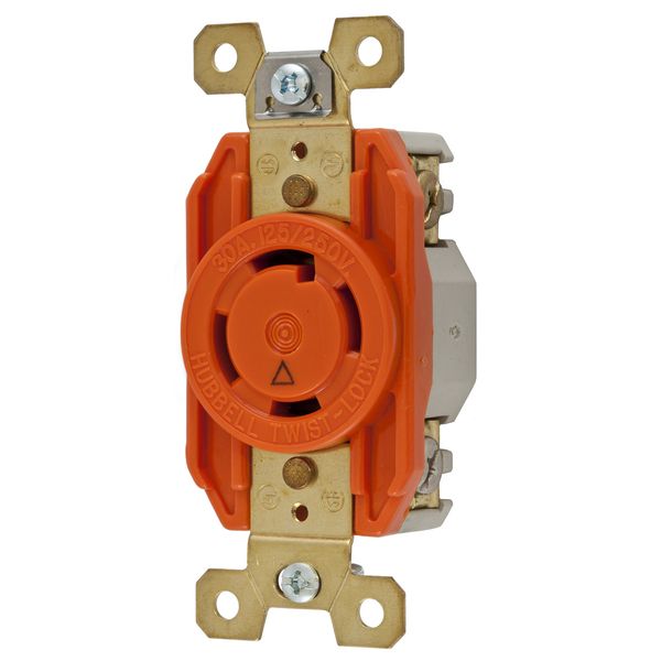 Hubbell IG2710 Isolated Ground Receptacle | Twist-Lock Product Image