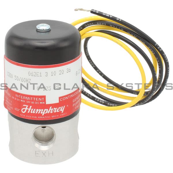 Humphrey 062E1-3-10-20-36120-60 Solenoid Valve Product Image