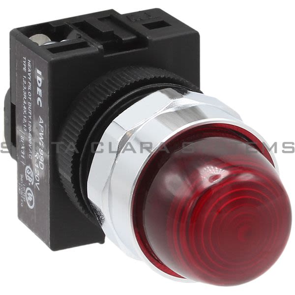 Idec APW299D-R-120V Pilot Light | Red Product Image