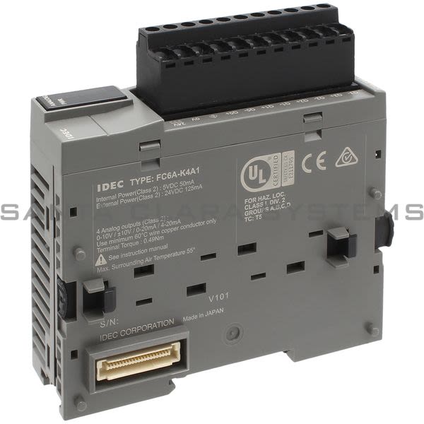 Idec FC6A-K4A1  4pt Voltage Current Ouput Mod Product Image