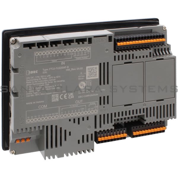 Idec FT2J-7U22SAF-B 7” PLC+HMI, source output  Product Image
