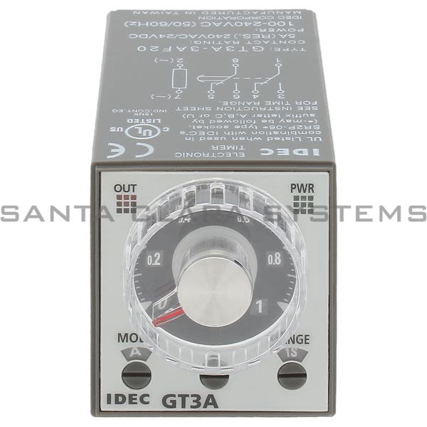 Idec GT3A-3AF20 Multi-Function Timer Product Image