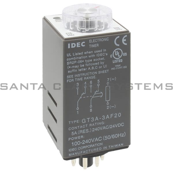 Idec GT3A-3AF20 Multi-Function Timer Product Image