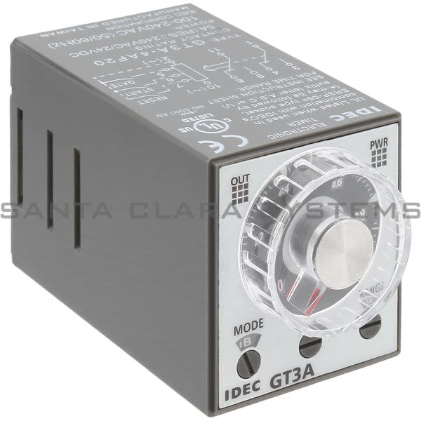 Idec GT3A-4AF20  Timer 11-pin Plug-In DPDT 5A Product Image