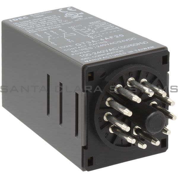 Idec GT3A-4AF20  Timer 11-pin Plug-In DPDT 5A Product Image