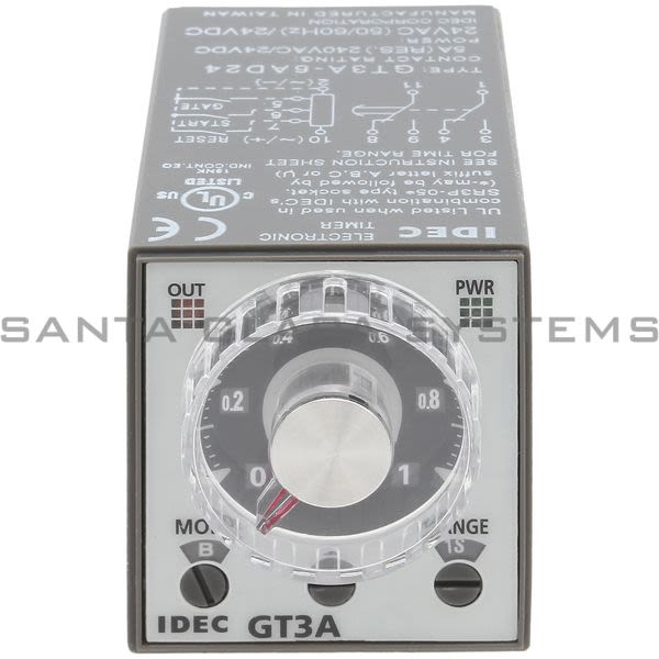 Idec GT3A-6AD24 Timer 11-pin Plug-In Product Image