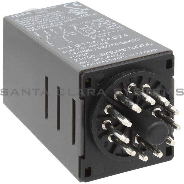 Idec GT3A-6AD24 Timer 11-pin Plug-In Product Image