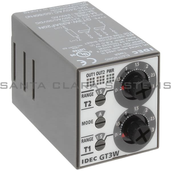 Idec GT3W-A33AF20N Dual Timer Product Image