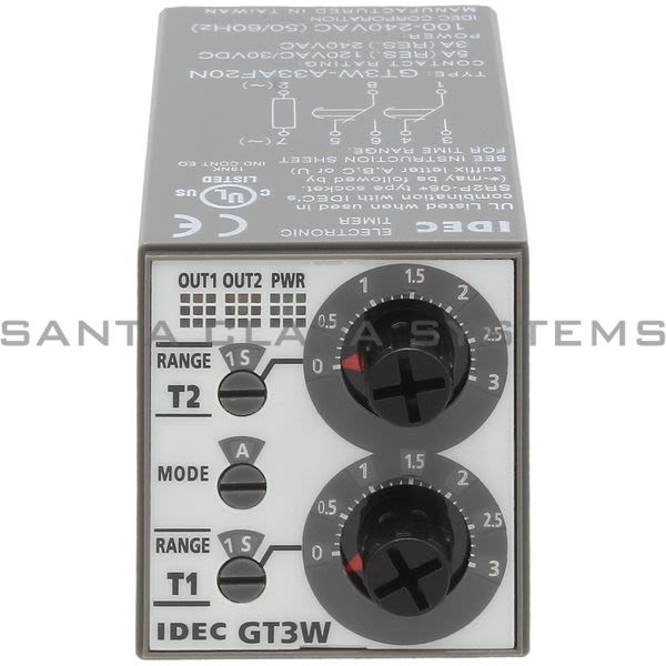 Idec GT3W-A33AF20N Dual Timer Product Image