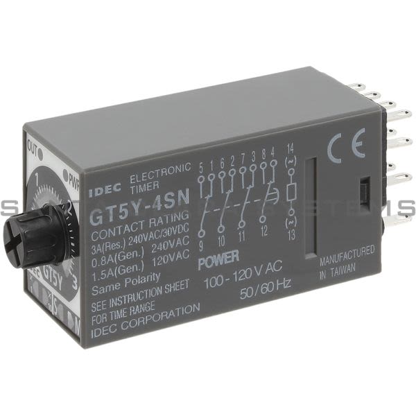 Idec GT5Y-4SN3A100 Miniature Timer Product Image