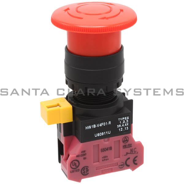 Idec HW1B-V4F01-R  Pushbutton Switch Product Image