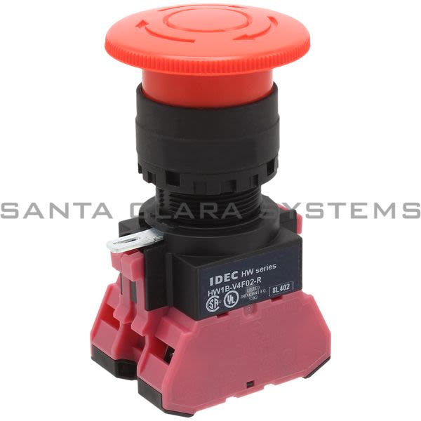Idec HW1B-V4F02-R 22mm Emergency-Stop Product Image