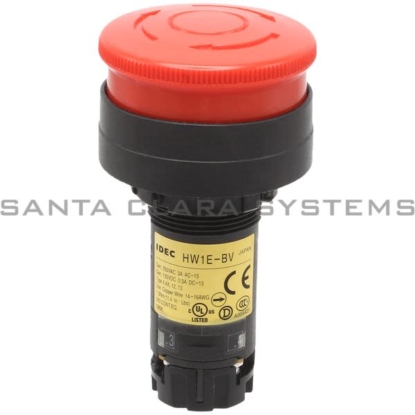 Idec HW1E-BV4F11-R  Push Button Product Image