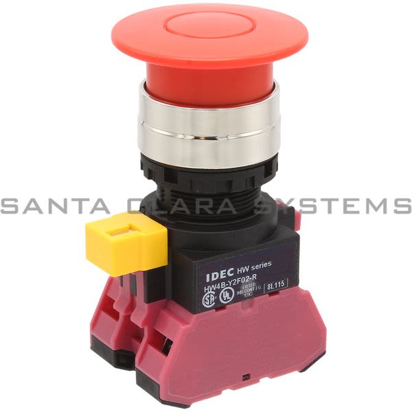 Idec HW4B-Y2F02-R 22mm Emergency-Stop Product Image