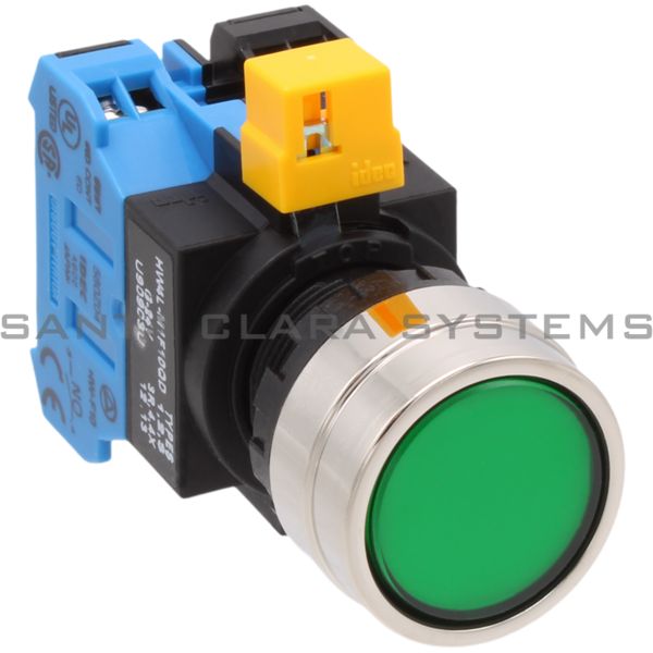 Idec HW4L-M1F10QD-G-24V Pushbutton Product Image