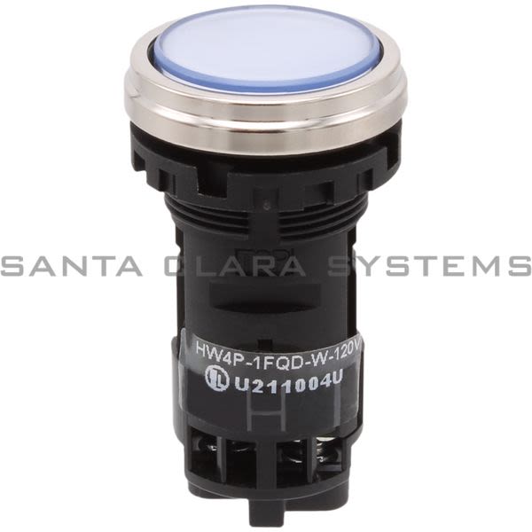 Idec HW4P-1FQD-W-120V Pilot Light | White Product Image
