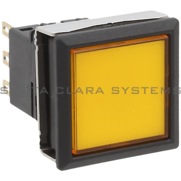 Idec LBW7L-M1T14Y Illuminated Yellow Push Button Product Image