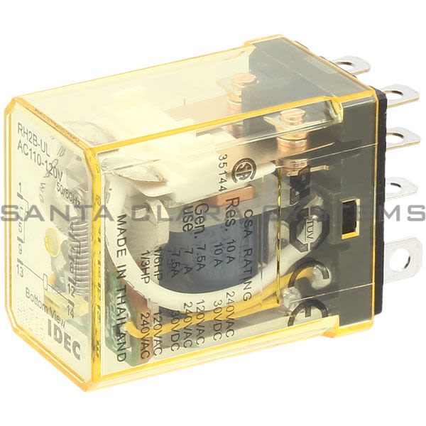 Idec RH2B-ULAC110-120V Relay With Indicator Light Product Image