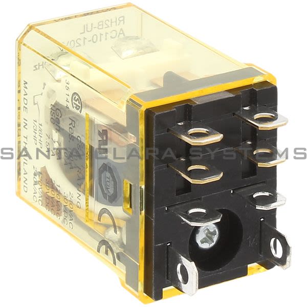 Idec RH2B-ULAC110-120V Relay With Indicator Light Product Image