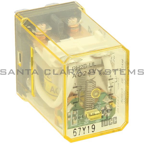 Idec RH2B-ULAC24V  Relay With Indicator Light Product Image