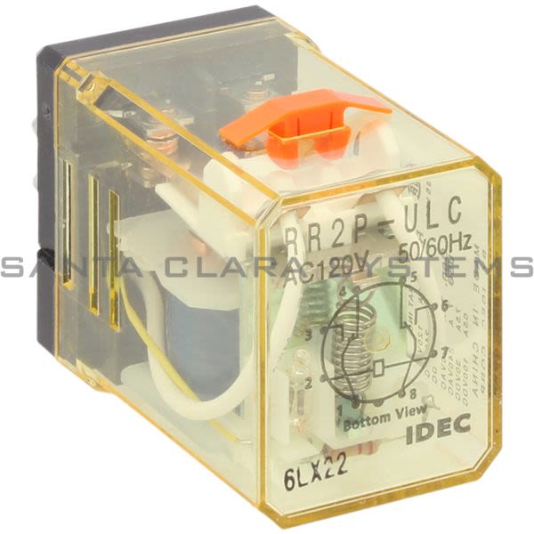 Idec RR2P-ULCAC120V Relay Plug-In DPDT 10A 120VAC Product Image