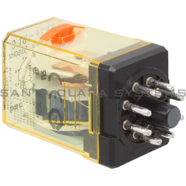 Idec RR2P-ULCAC120V Relay Plug-In DPDT 10A 120VAC Product Image
