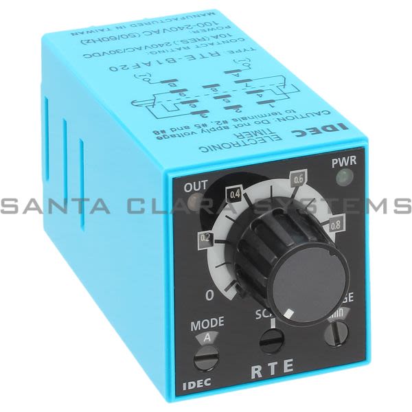 Idec RTE-B1AF20 Timer RTE-B1AF20-100-240VAC Product Image