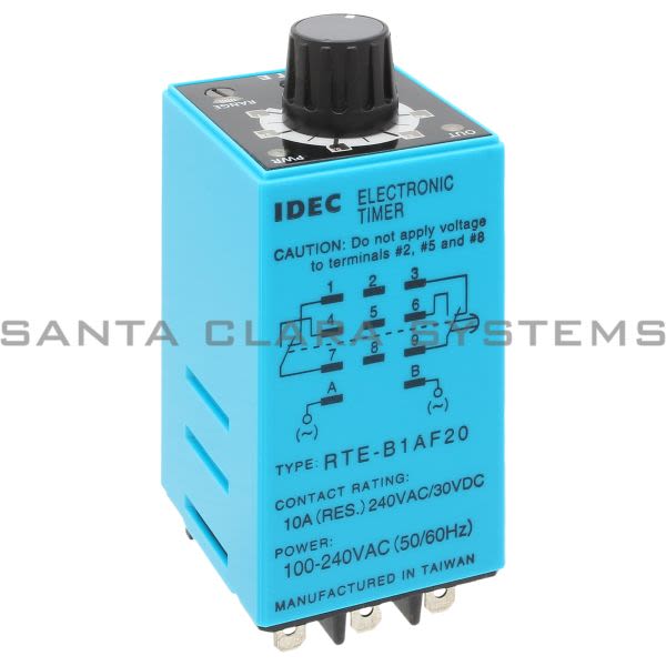 Idec RTE-B1AF20 Timer RTE-B1AF20-100-240VAC Product Image