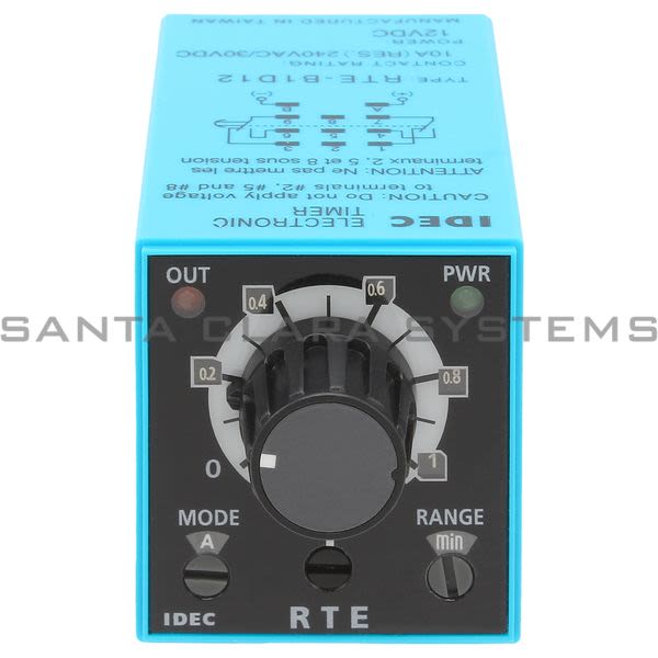 Idec RTE-B1D12 Timer Product Image