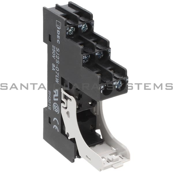 Idec SJ2S-07L Fingersafe DIN socket for RJ2 Product Image