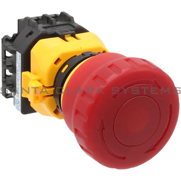 Idec XW1E-LV422Q4M-R 22mm Emergency-Stop Lighted Product Image