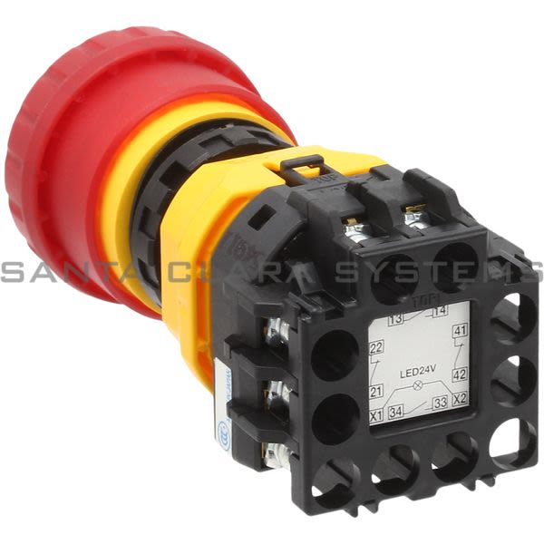 Idec XW1E-LV422Q4M-R 22mm Emergency-Stop Lighted Product Image