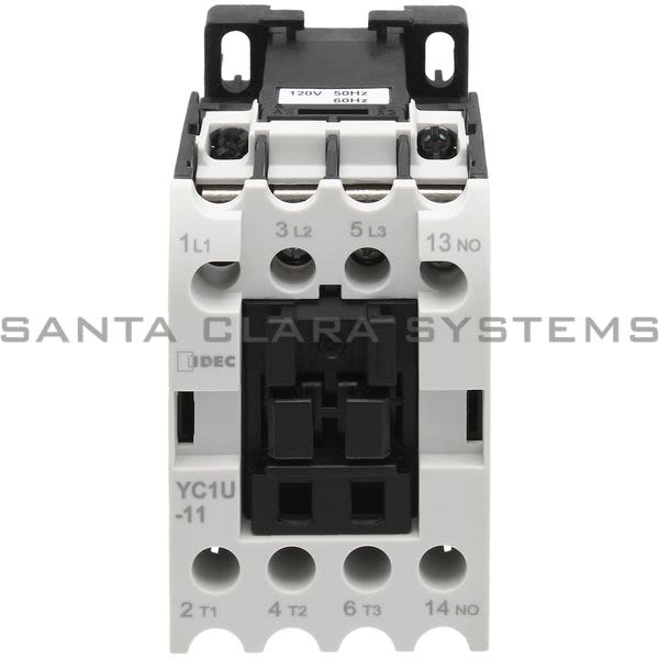 Idec YC1U-11A120 Contactor IEC 11A 120VAC coil Product Image